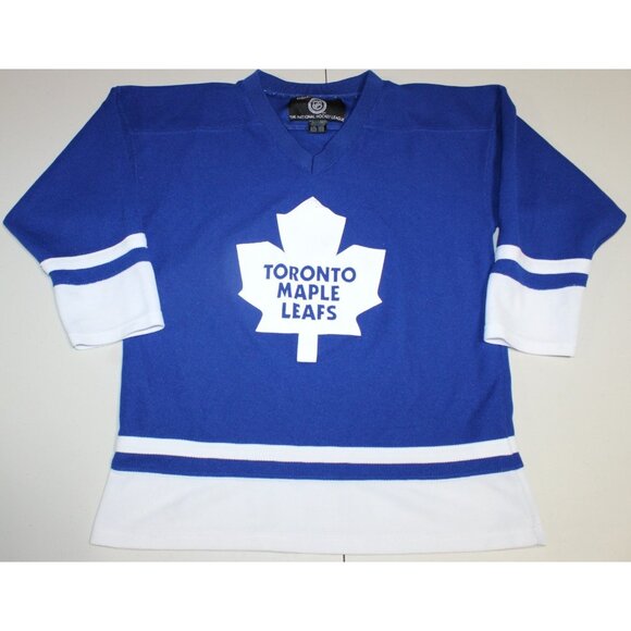 NHL Hockey Vintage 90s Toronto Maple Leafs Jersey Kids Youth Large L/XL 18-20 - Picture 1 of 4